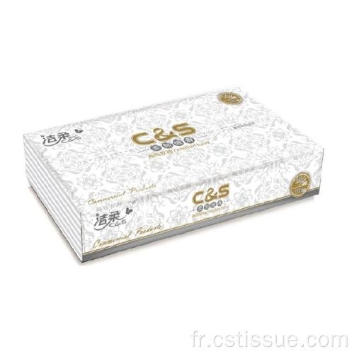 Soft Disposable pli pack souple Face Facial Tissue